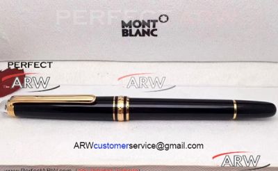 Perfect Replica Mont Blanc Meisterstuck Diamond Fountain Pen With Gold Clip